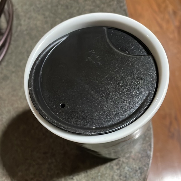 12oz ceramic Starbucks. Used only 2x. not a fan of the ceramic and ready to sell - Picture 2 of 4